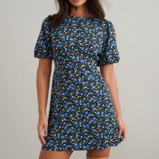 Floral mini dress