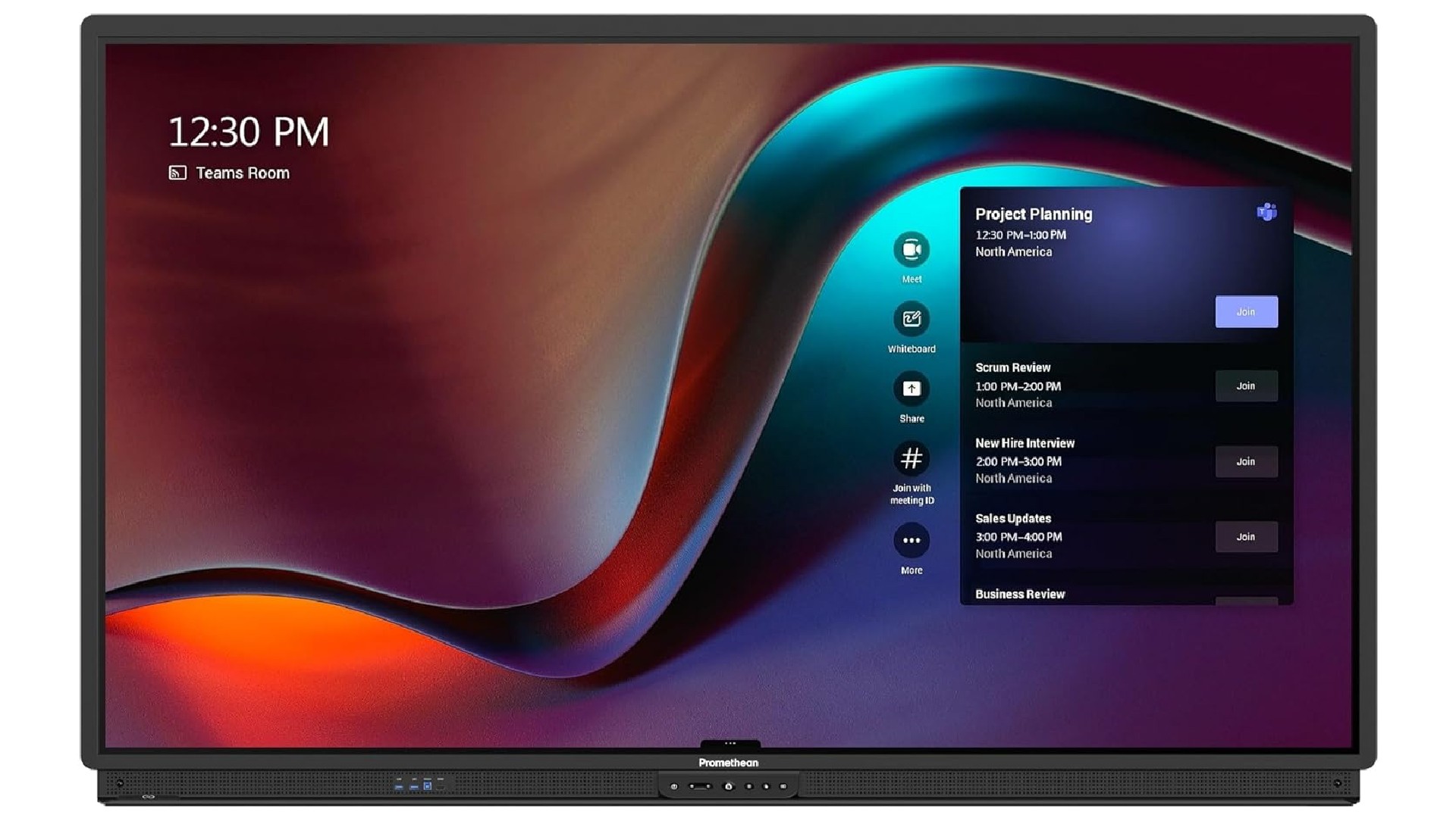 Product shot of Promethean ActivPanel 75-inch