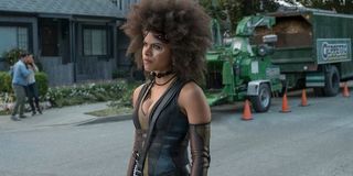 Zazie Beetz as Domino in Deadpool 2