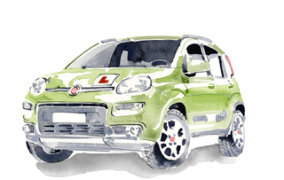 Fiat Panda 4x4 car