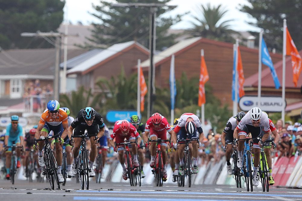 The sprint for victory