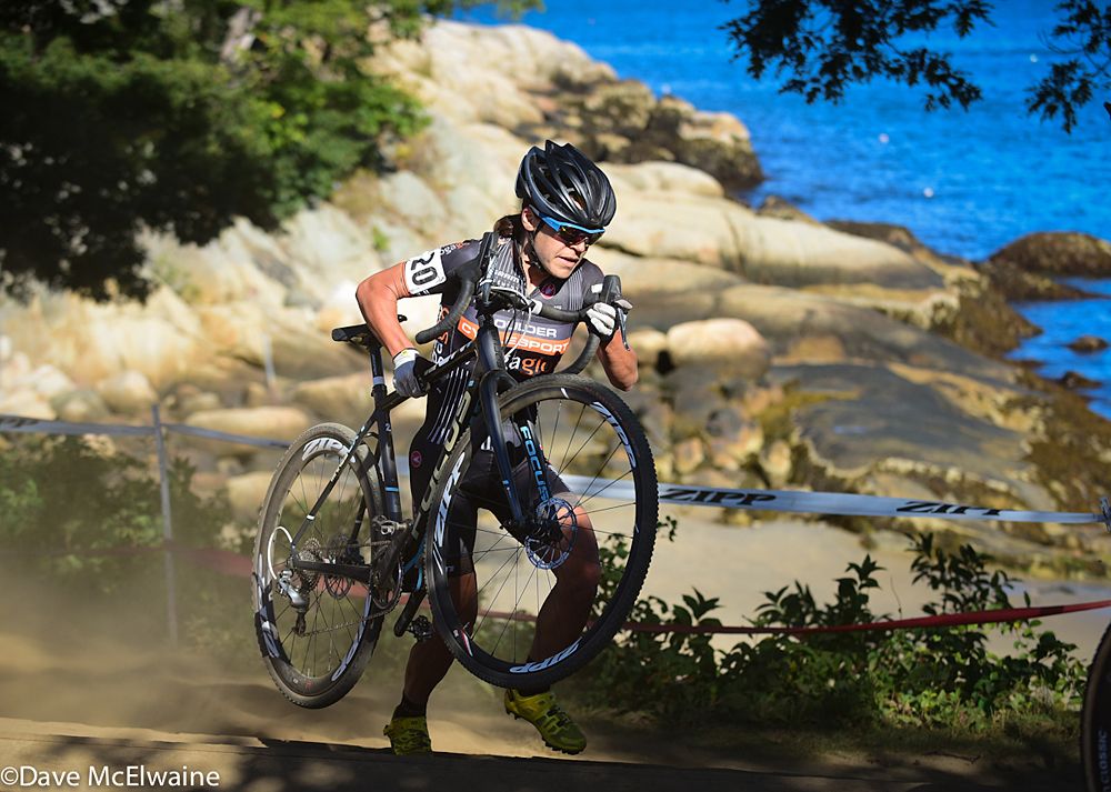 Crystal Anthony (Boulder Cycle Sport), who flatted on Saturday was hoping for a better result