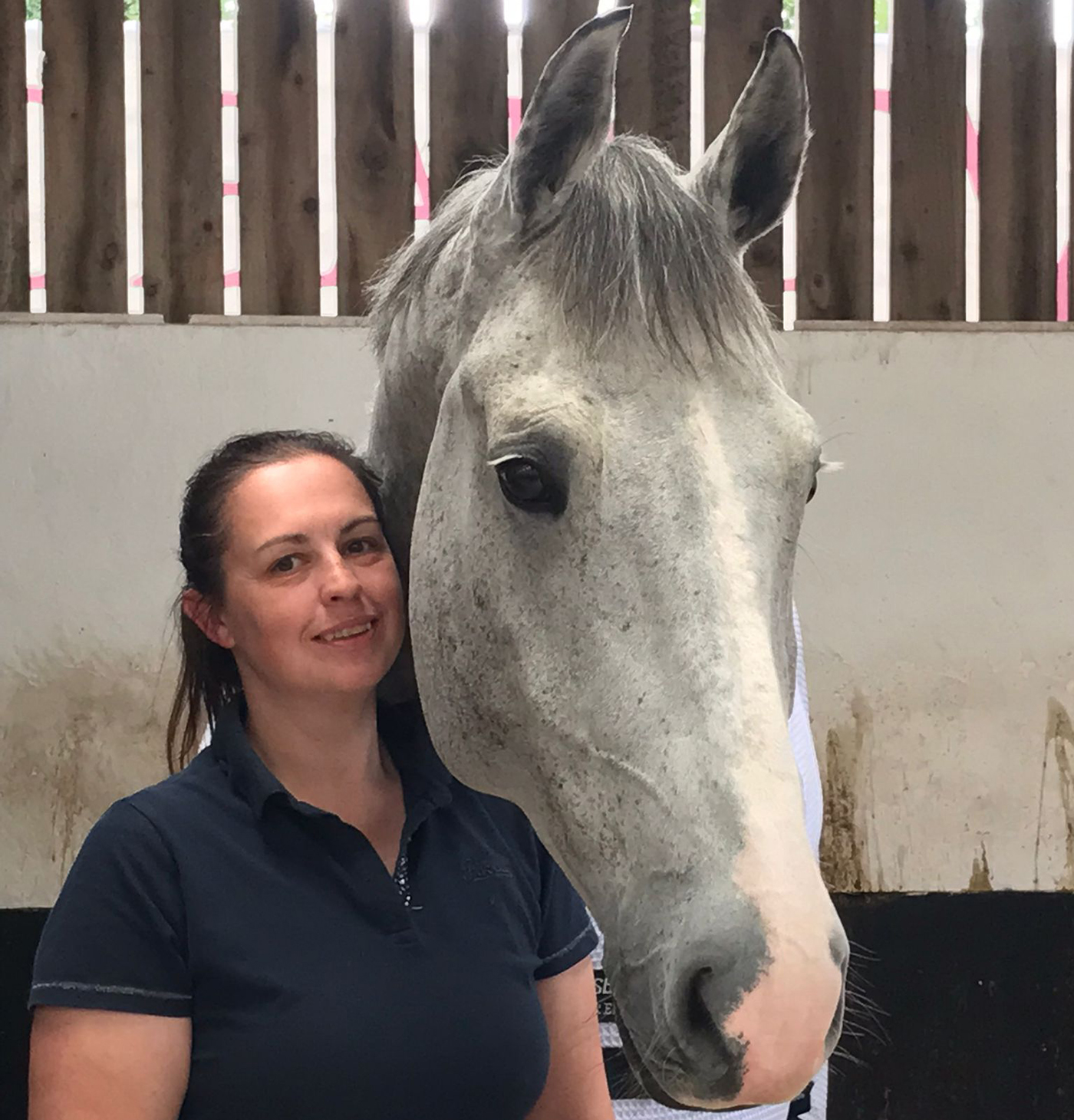 Heather White and Hawklands Echo at the National Dressage Championships