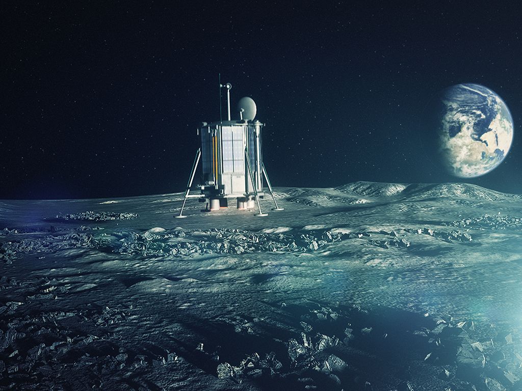 Private Moon Mission Aims to Drill Into Lunar South Pole by 2024