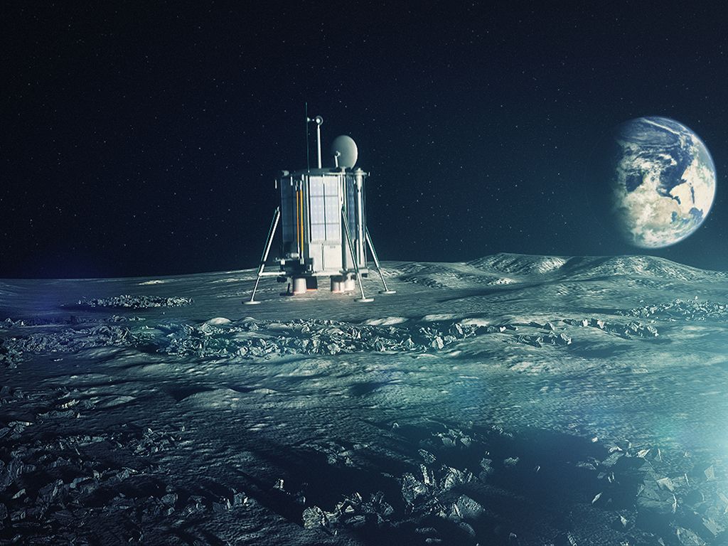 Private Moon Mission Aims to Drill Into Lunar South Pole by 2024 Space