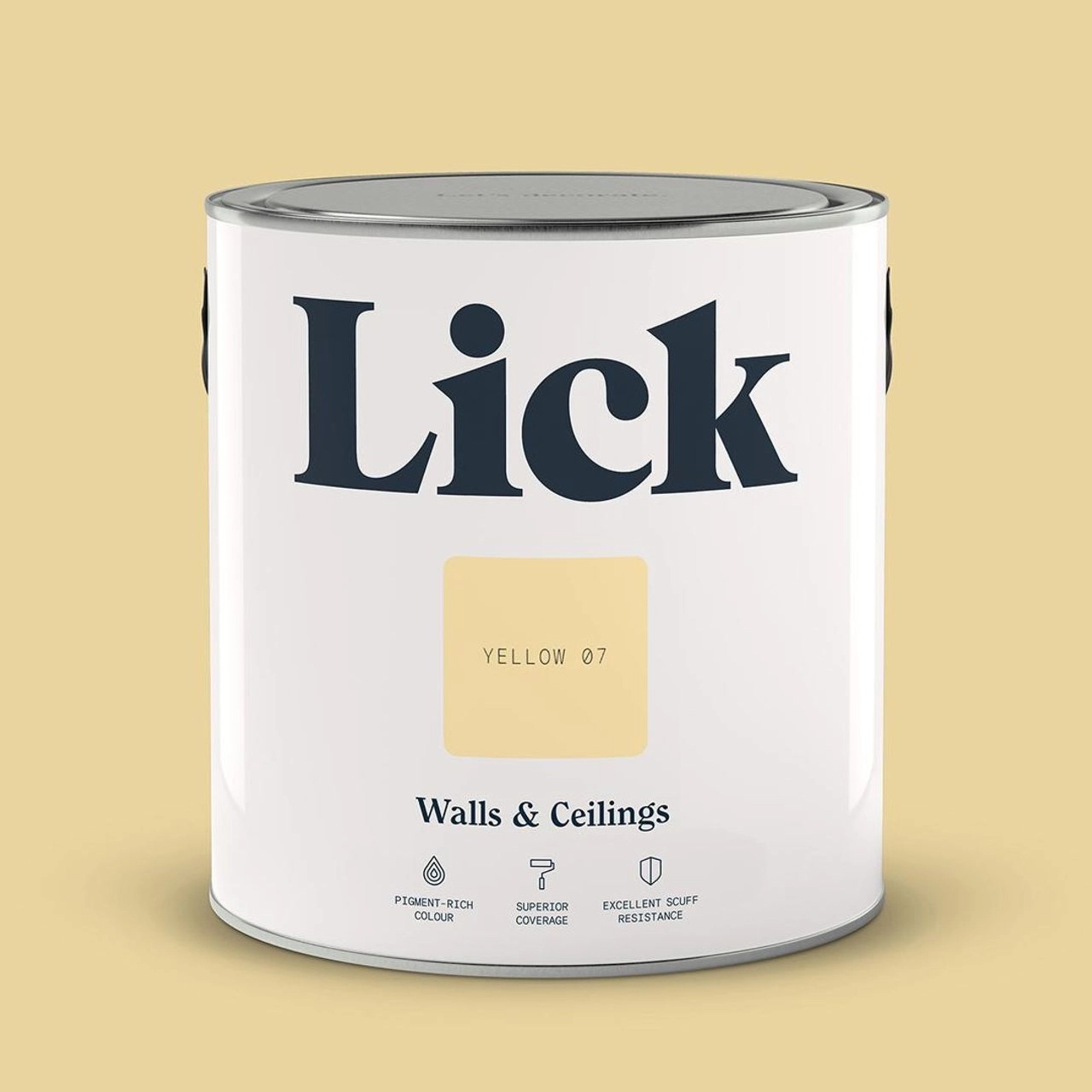 Lick Yellow 07 paint
