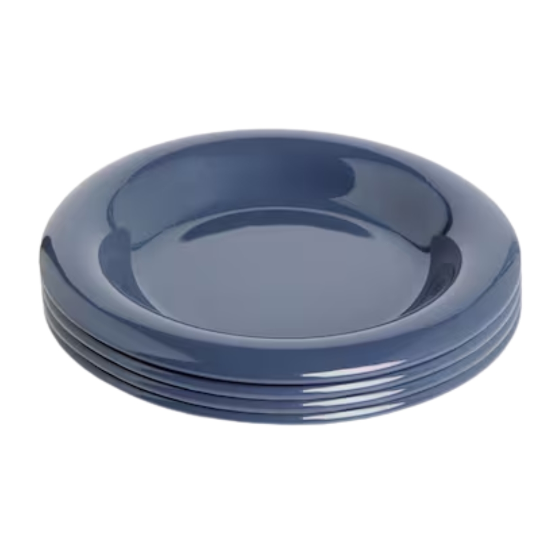 MADE, Set of 4 Quell Side Plates in Blue
