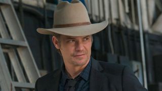 Timothy Olyphant as Raylan on Justified