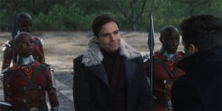Zemo with Dora Milaje in The Falcon And The Winter Soldier