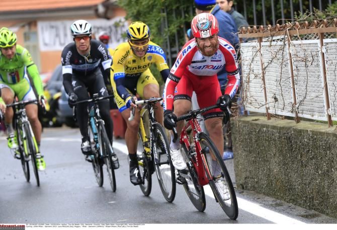 Luca Paolini was instrumental in setting up Kristoff's win