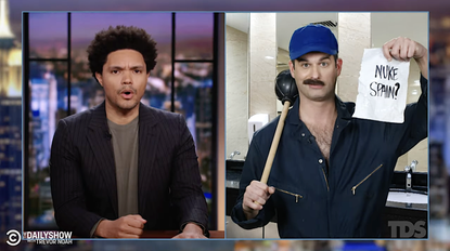 Trevor Noah and Michael Kosta