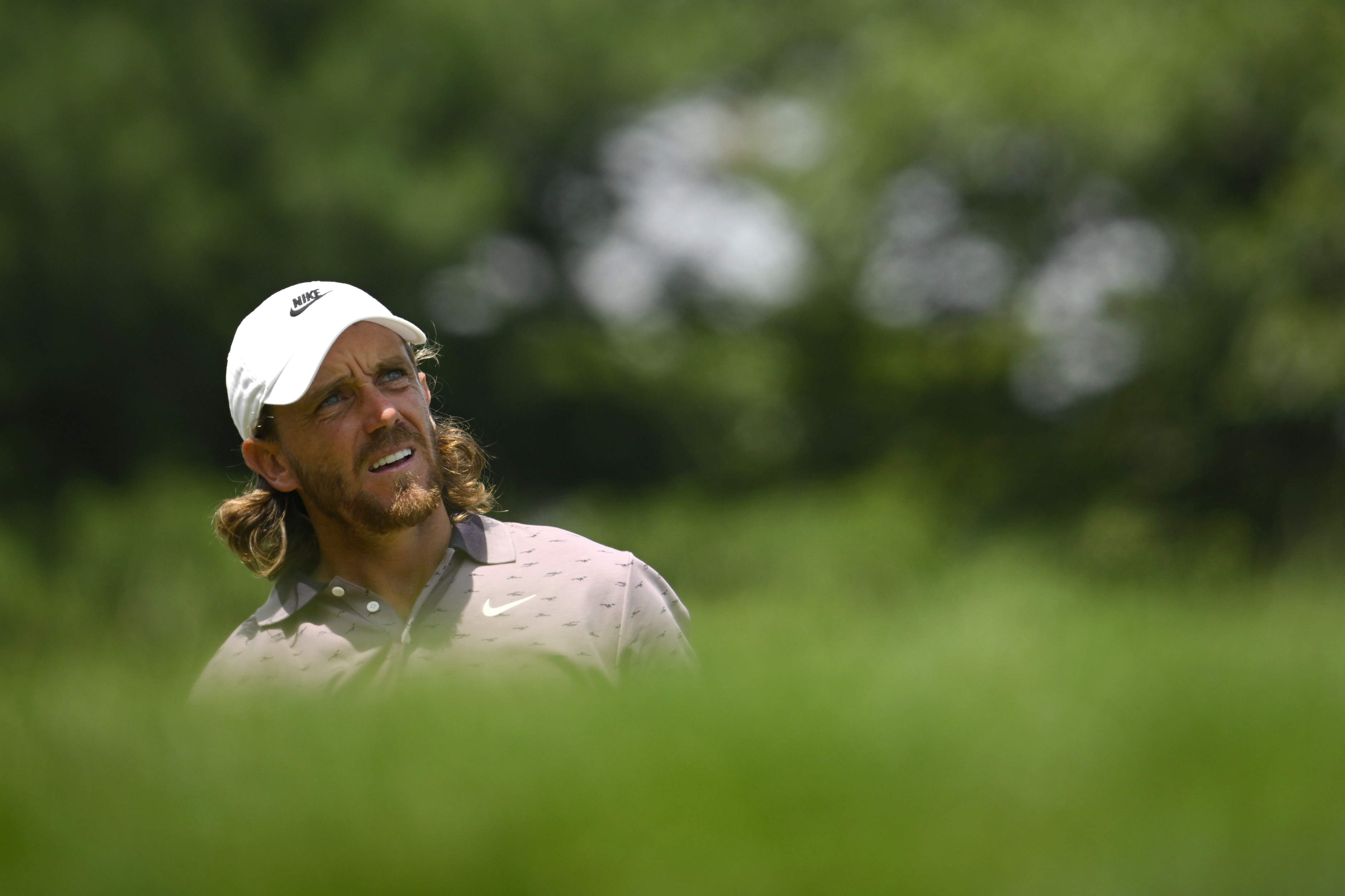 Tommy Fleetwood's famous long hair