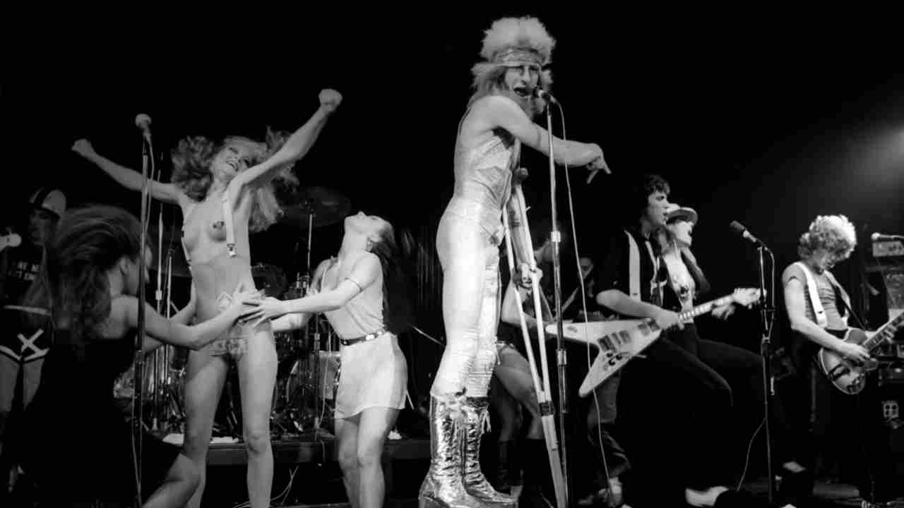 The Tubes performing onstage in 1975