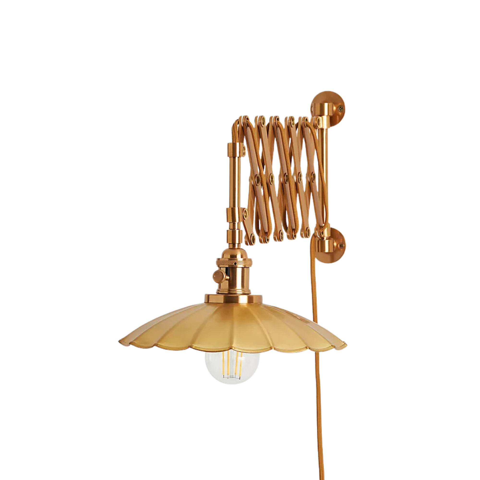 a plug in wall sconce
