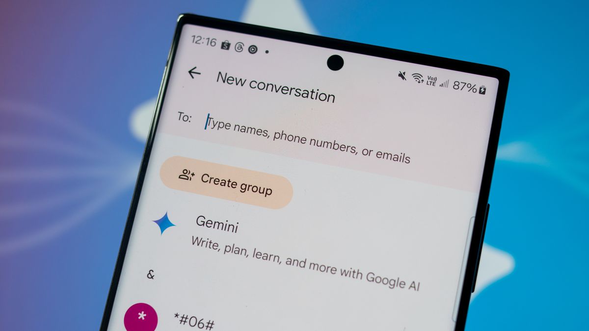 Google's Gemini AI finally comes to Messages on more Android phones