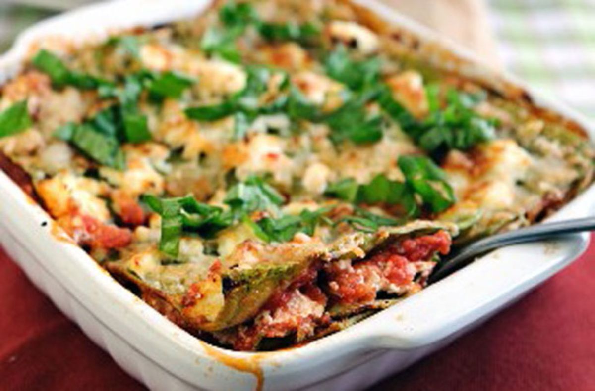 Ricotta and tomato lasagne Dinner Recipes GoodtoKnow