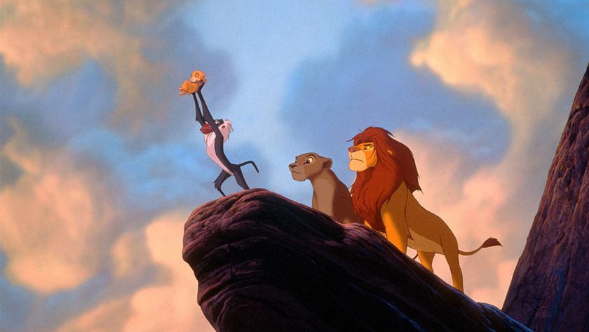 An image from The Lion King demonstrating one of the 12 Disney principles of animation