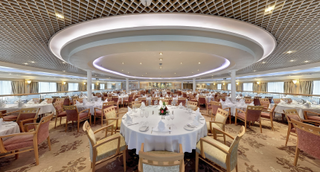 Odyssey cruise ship onboard dining.