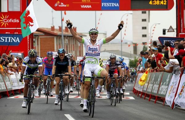 John Degenkolb (Argos - Shimano) wins stage 2 of the Vuelta a Espana