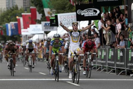 Matthew Goss (HTC-Columbia) wins the Philadelphia International