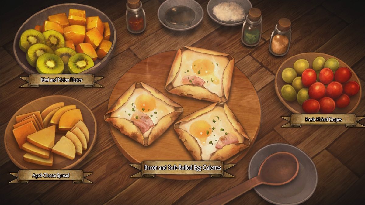 Unicorn Overlord screenshot of food
