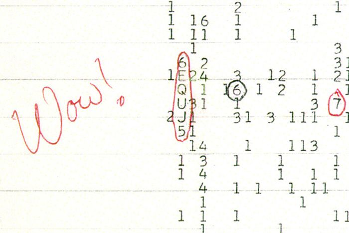 &quot;Wow!&quot; signal printout