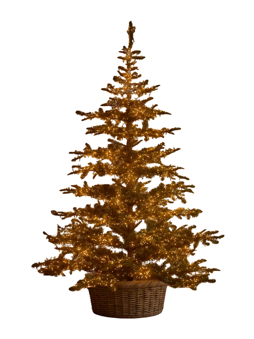 5' Artificial Pre-Lit Woodland Fir
