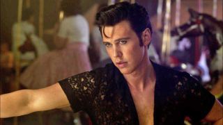 Austin Butler as Elvis Presley in a still from the film 