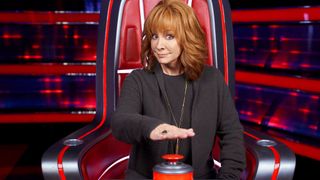 Reba McEntire as the guest judge of The Voice
