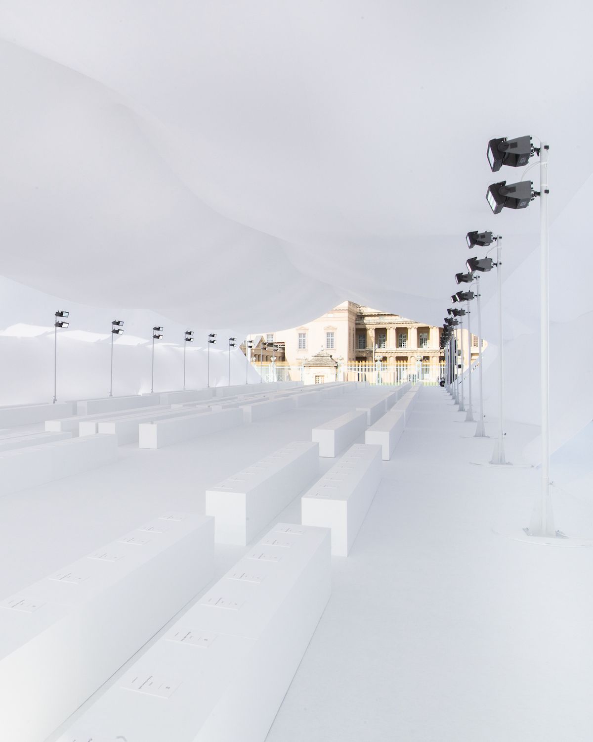 Givenchy S/S 2024 show set