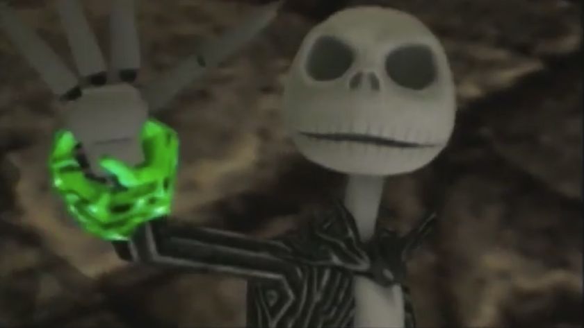 Nightmare Before Christmas: Oogie&#039;s Revenge PS2 screenshot of Jack and Soul Robber