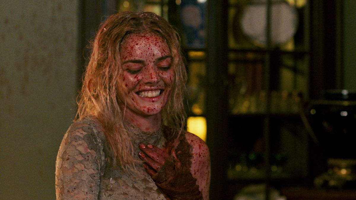 Samara Weaving as Grace in Ready or Not