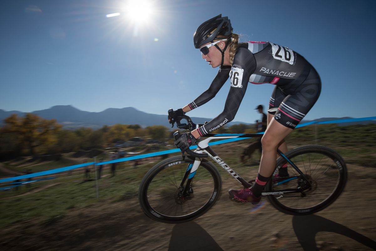 Kristen Legan on Day 2 of the US Open of Cyclo-cross