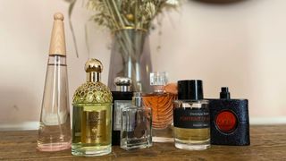 A small selection of the perfumes we tried for this guide