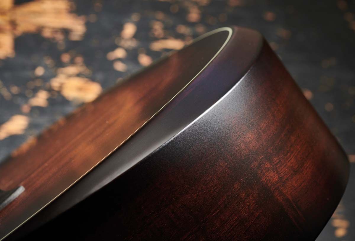 A bevelled armrest offers a measure of comfort.