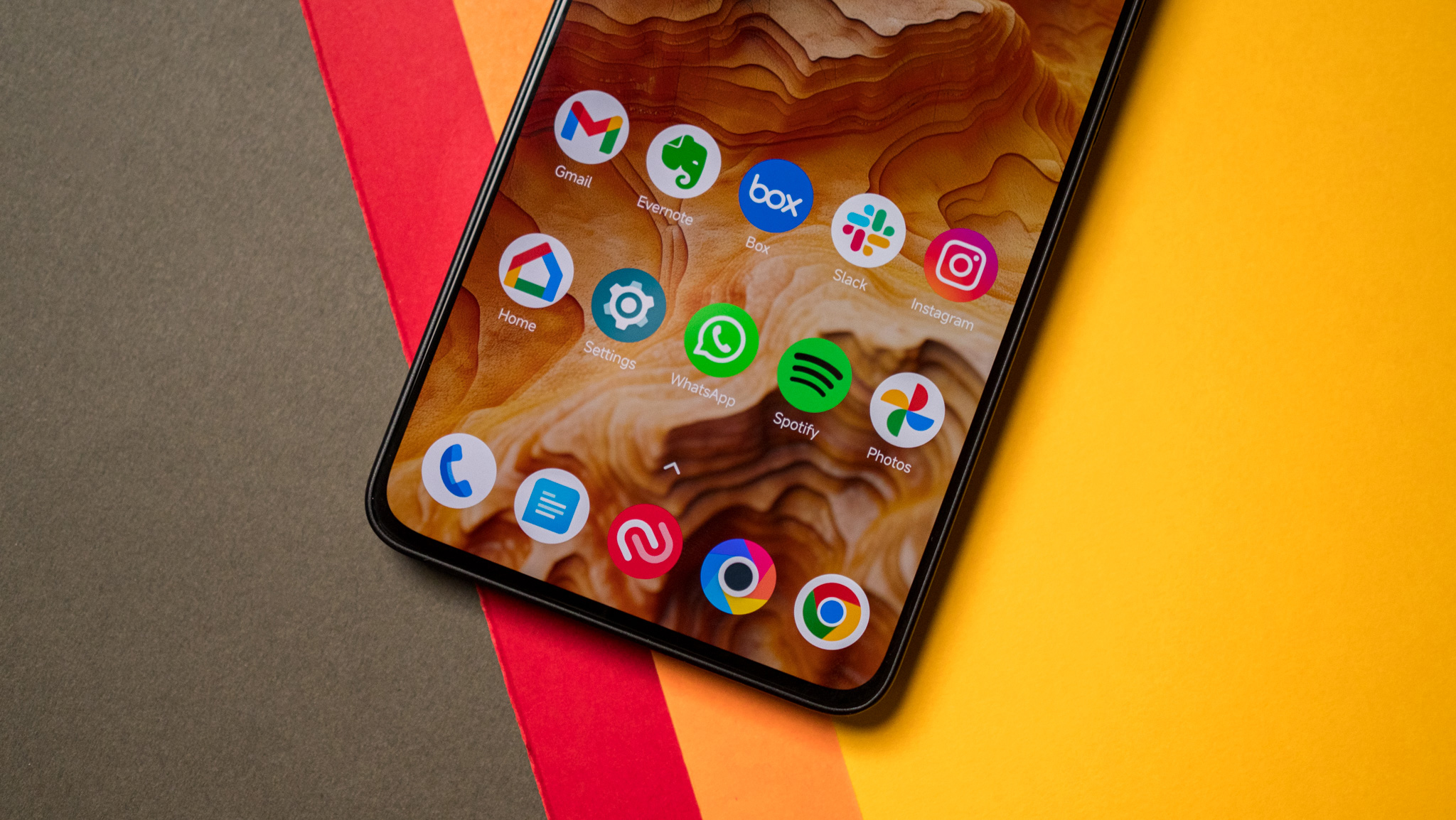 POCO F6 icons on home page