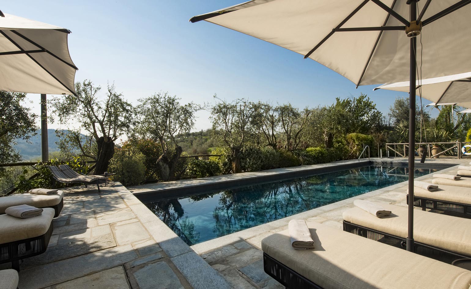 Swimming pool area