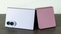Galaxy Z Fold 8 next to the Galaxy Z Flip 8