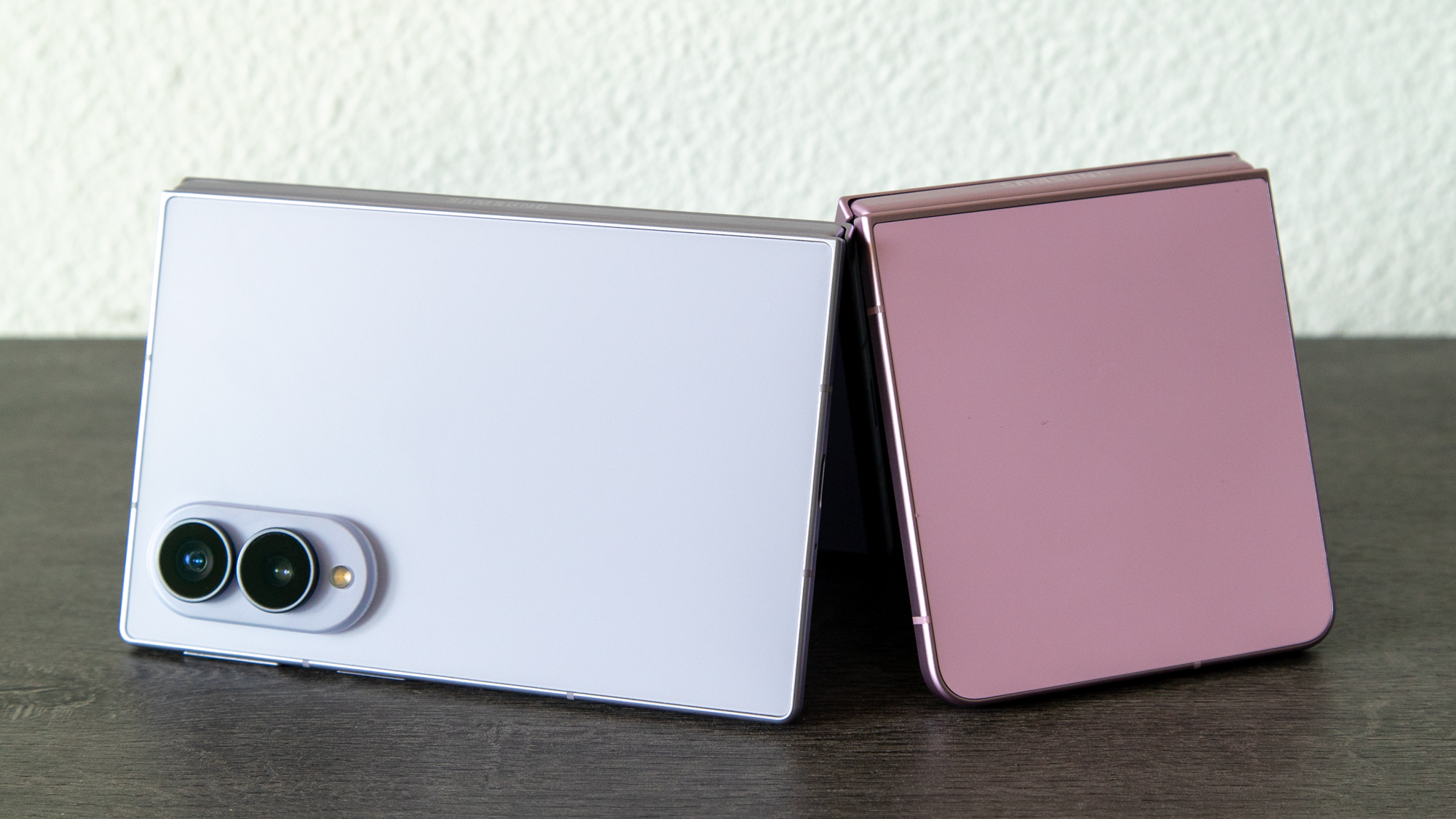 Galaxy Z Fold 8 next to the Galaxy Z Flip 8