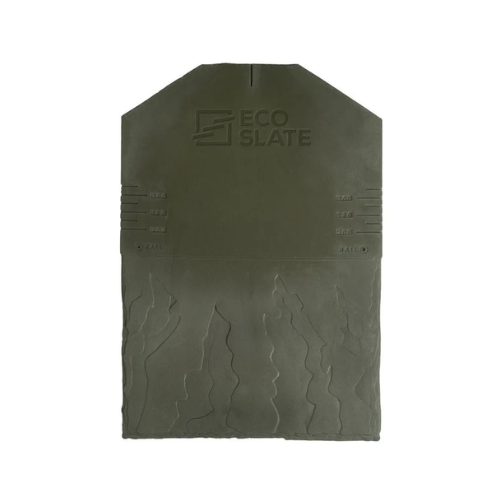 EcoRoofing Systems Limited, Eco Slate Recycled Plastic Slate Roof Tile - Pack of 16