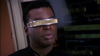 Geordi La Forge in Star Trek: The Next Generation