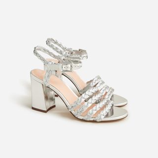 Maryam Nassir Zadeh X J.Crew braided block-heel sandals