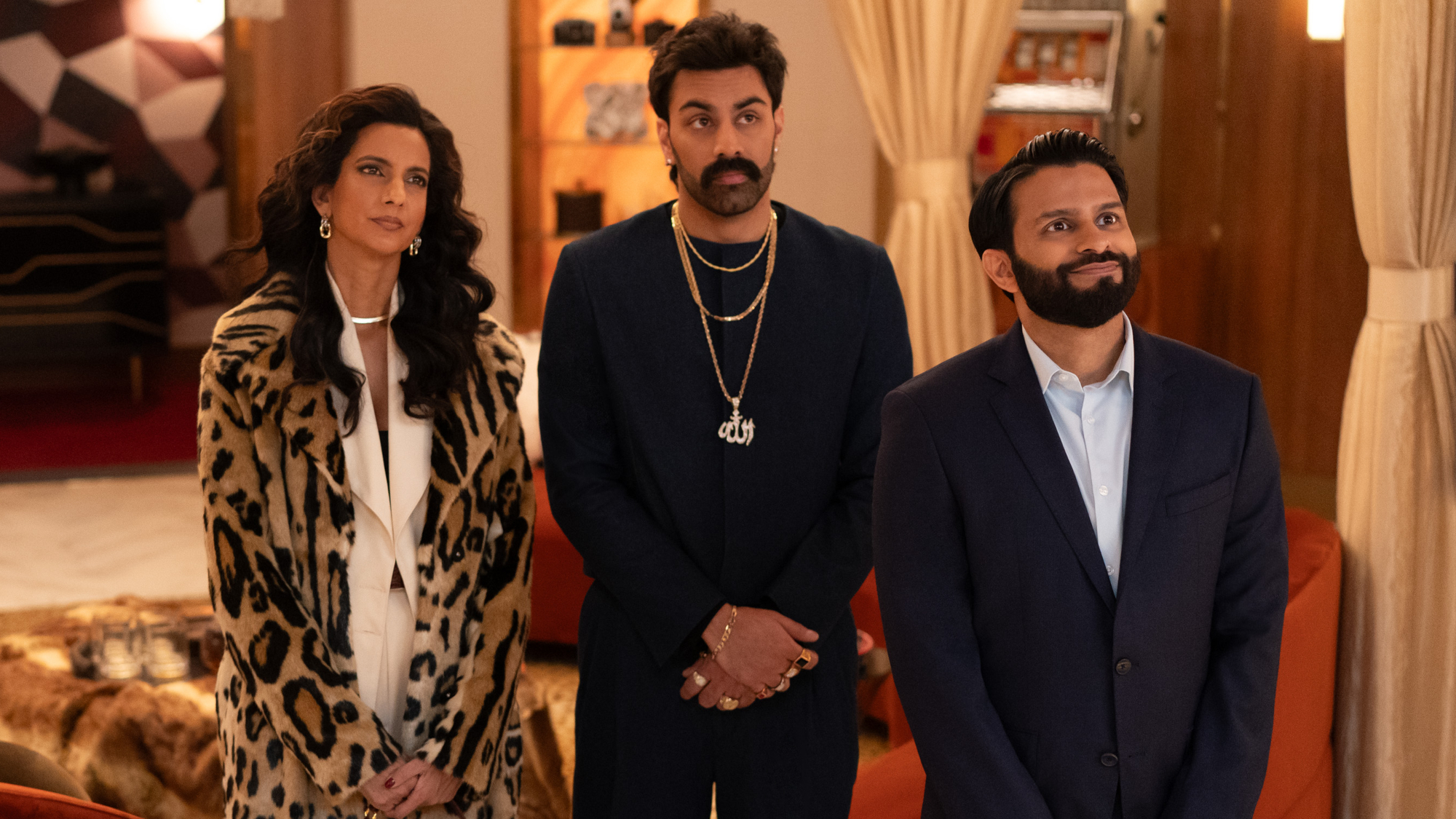 Asif Ali, Saagar Shaikh and Poorna Jagannathan star in Deli Boys.