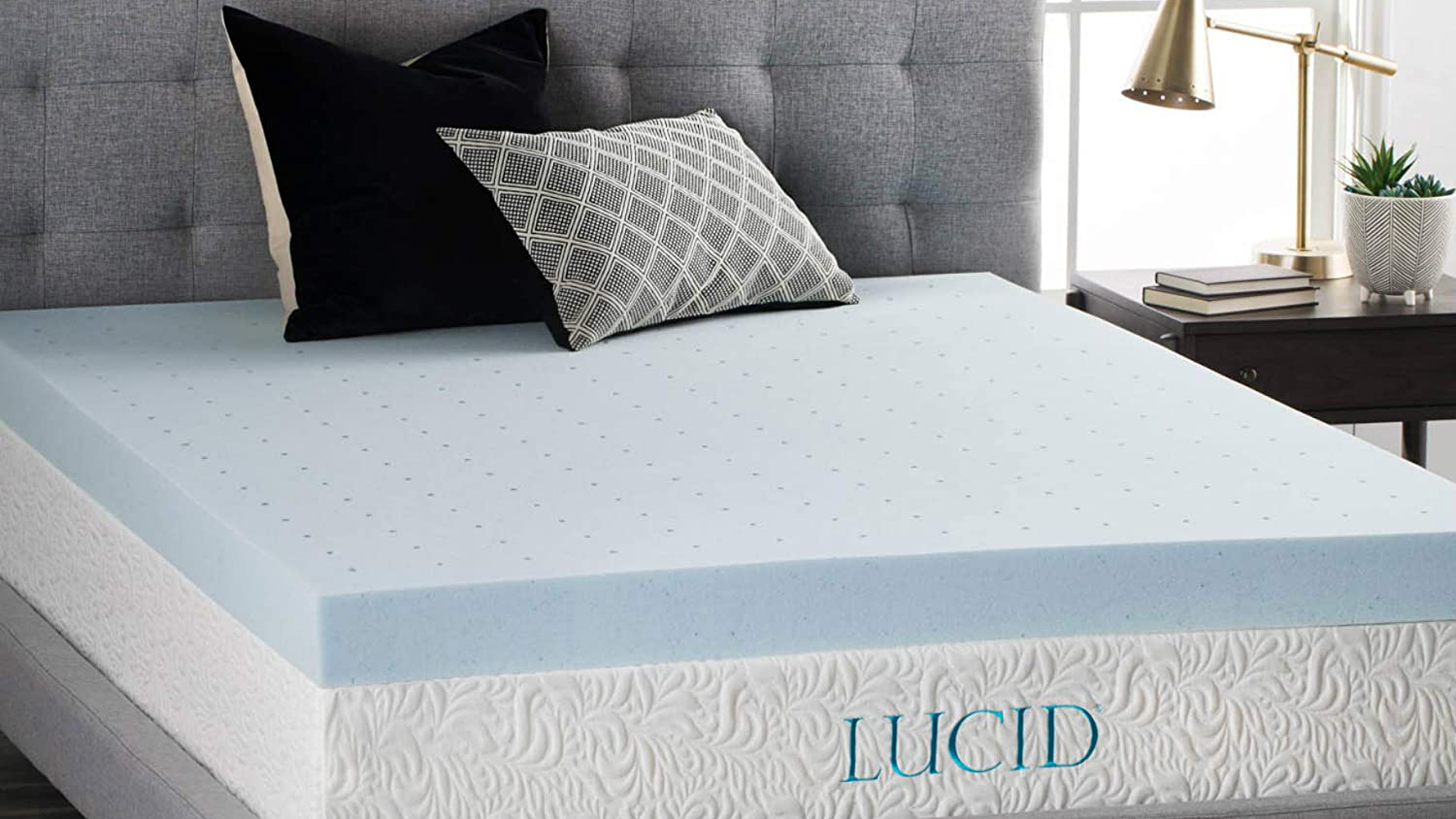 linenspa vs lucid mattress topper