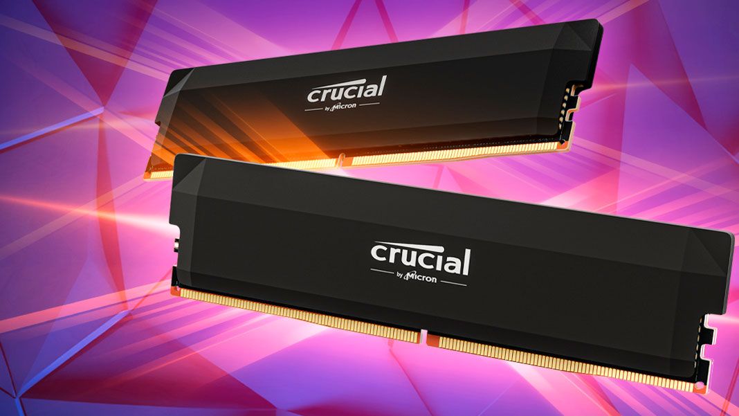 Crucial DDR5 Pro 16GB 6000MHz メモリー Crucial Pro DDR5-6000 16GB UDIMM: OC Gaming Memory Black