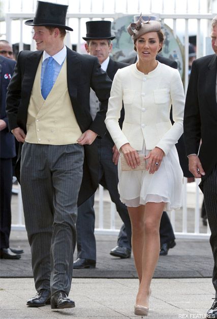 Kate Middleton - The Duchess of Cambridge - Kate Middleton wears Reiss to the Races - Kate Middleton Reiss dress - Reiss Shola Dress - Marie Claire - Marie Claire UK