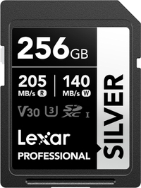 Lexar SILVER 256GB SDXC card
