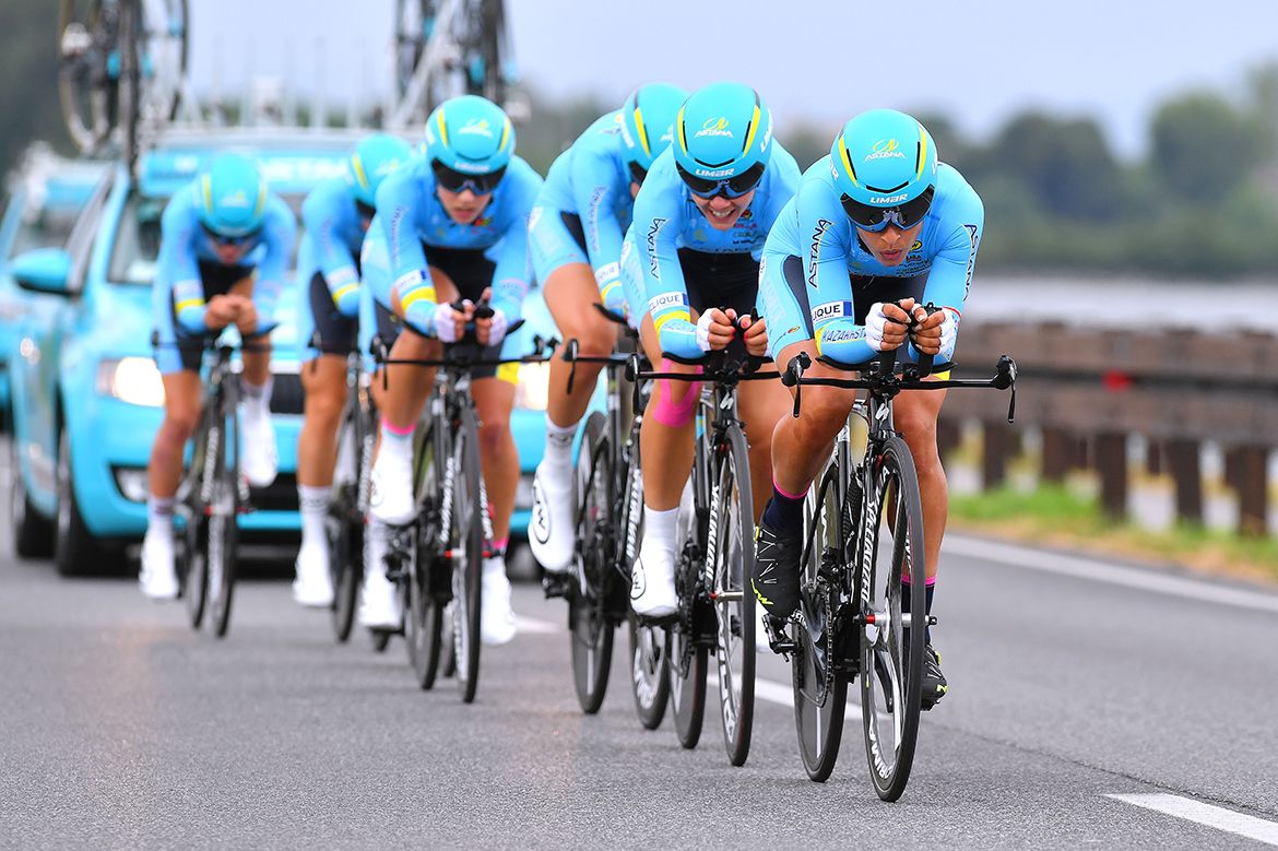 The Astana women's team