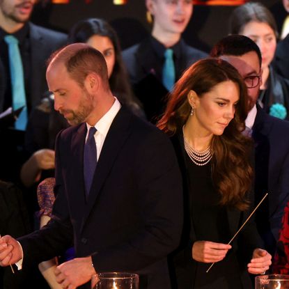 Kate Middleton and Prince William attend an event to commemorate the 80th anniversary of the liberation of Auschwitz