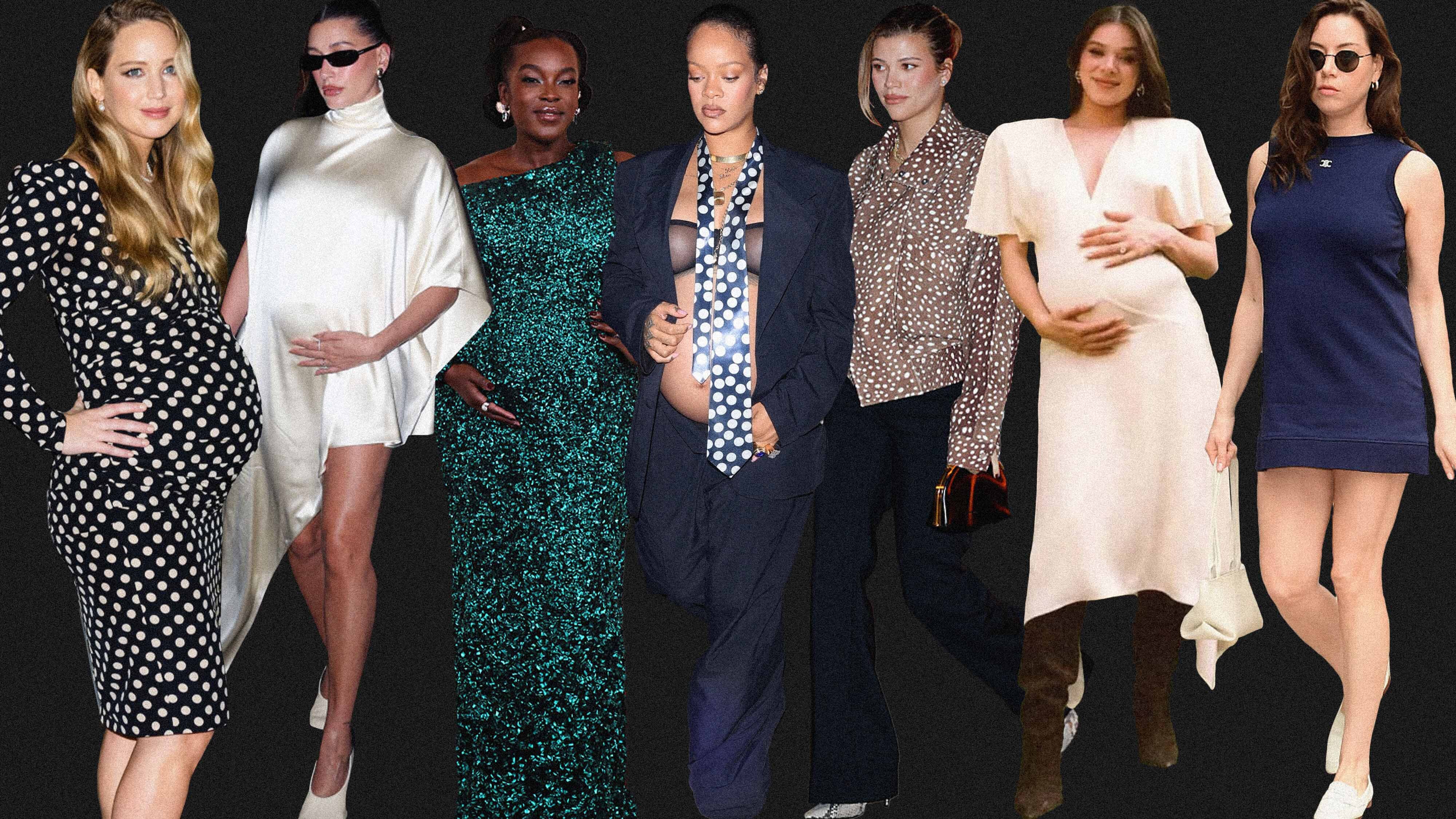 Celebrities wearing maternity fashion
